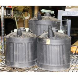 VINTAGE GAS CANS