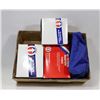 Image 1 : BOX FULL OF RESPIRATOR CARTRIDGES AND 1 MASK
