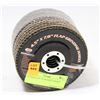 Image 1 : 10 NEW 4-1/2" FLAP DISCS 80GRIT