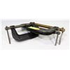 Image 1 : 3 CINCINNATI TOOL C-CLAMPS / 2- 4" AND 1 - 6"
