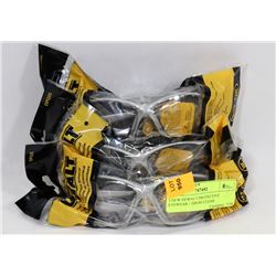3 NEW DEWALT PROTECTIVE EYEWEAR /  DPG95 CLEAR