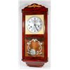 Image 1 : VINTAGE MECHANICAL PENDULUM WALL CLOCK