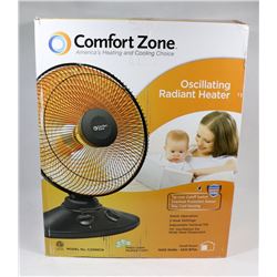 COMFORT ZONE OSCILLATING RADIANT HEATER