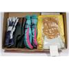 Image 1 : FLAT WITH RAIN SUIT AND VARIOUS GLOVES SETS.