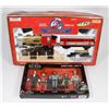 Image 1 : 12 PC BATTERY OPERATED TRAIN SET & BOX OF NEW