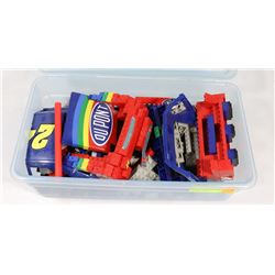 MEGABLOKS NASCAR WITH INSTRUCTIONS