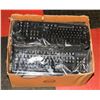 Image 1 : BOX WITH 12 NEW USB KEYBOARDS