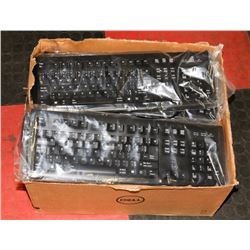 BOX WITH 12 NEW USB KEYBOARDS