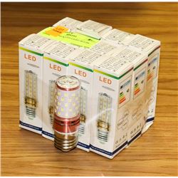LOT OF 12 NEW LED LIGHT BULBS - 6000K