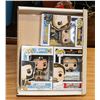 Image 1 : LOT OF 3 FUNKO POPS - BUCKY BARNES, LOGAN, HAPPY