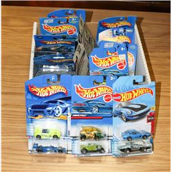 BOX OF 20 NEW HOTWHEELS.