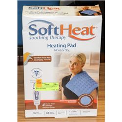 SOFT HEAT HEATING PAD WITH 4 HEAT SETTINGS