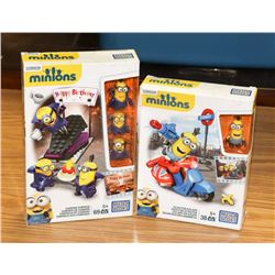 2 MEGA BLOCKS MINIONS COLLECTIBLES