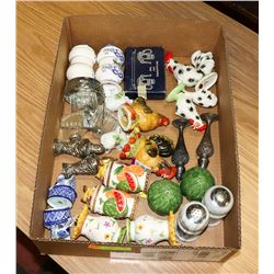 13 SALT & PEPPER SHAKER SETS