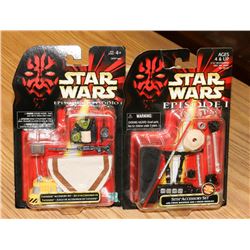 LOT OF STARWARS ACCESSORIES.