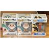 Image 1 : LOT OF 3 FUNK POPS DISNEY - BASHFUL, SLEEPY,