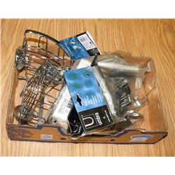 FLAT OF NEW BATHROOM HARDWARE