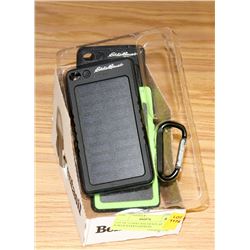 LOT OF 3 EDDIE BAUER SOLAR POWER BANKS 6000MAH