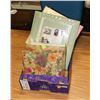 Image 1 : FLAT OF SCRAPBOOKING SUPPLIES, 3 NEW PHOTO ALBUMS,