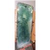 LOT OF FOUR 75.5"X25" TEMPERED GLASS SHOWER DOORS.
