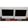 Image 2 : LOT OF 2 WHITE iMAC W/OPERATING SYSTEM INSTALLED