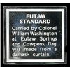 Image 3 : Flags of the American Revolution Eutaw Standard Flag .925 Sterling Silver Bar Grades