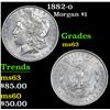 Image 1 : 1882-o Morgan Dollar $1 Grades Select Unc