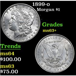 1899-o Morgan Dollar $1 Grades Select+ Unc