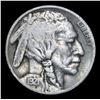 Image 2 : 1921-p Buffalo Nickel 5c Grades vf+