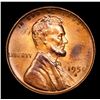 Image 2 : 1950-s Lincoln Cent 1c Grades Choice+ Unc RB