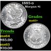 Image 1 : 1885-o Morgan Dollar $1 Grades Select+ Unc