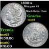 Image 1 : 1890-s Morgan Dollar $1 Grades Select Unc