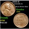 Image 1 : 1922-d Lincoln Cent 1c Grades vf+