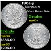 Image 1 : 1904-p Morgan Dollar $1 Grades Select+ Unc