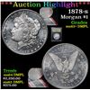 Image 1 : ***Auction Highlight*** 1878-s Morgan Dollar $1 Graded Select Unc+ DMPL By USCG (fc)