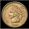 Image 2 : 1859 Indian Cent 1c Grades Unc Details