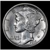 Image 2 : ***Auction Highlight*** 1916-p Mercury Dime 10c Graded GEM++ FSB By USCG (fc)