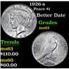 Image 1 : 1926-s Peace Dollar $1 Grades Select Unc