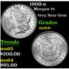 Image 1 : 1900-o Morgan Dollar $1 Grades Choice+ Unc