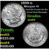Image 1 : 1899-o Morgan Dollar $1 Grades GEM Unc