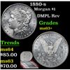 Image 1 : 1880-s Morgan Dollar $1 Grades Select+ Unc