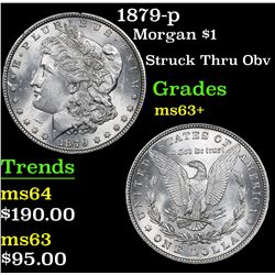 1879-p Morgan Dollar $1 Grades Select+ Unc