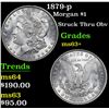 Image 1 : 1879-p Morgan Dollar $1 Grades Select+ Unc
