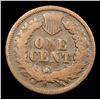 Image 3 : 1867 Indian Cent 1c Grades g+