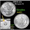 Image 1 : 1884-o/o Morgan Dollar $1 Grades Select+ Unc