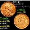 Image 1 : 1931-p Lincoln Cent 1c Grades Select+ Unc RB