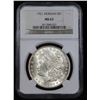 Image 2 : NGC 1921-p Morgan Dollar $1 Graded ms63 By NGC