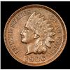 Image 2 : 1906 Indian Cent 1c Grades Choice Unc BN