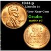 Image 1 : 1944-p Lincoln Cent 1c Grades Choice+ Unc RD