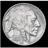 Image 2 : 1936-p Buffalo Nickel 5c Grades Select+ Unc